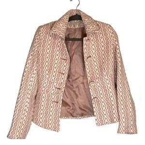 Rocha. John Rocha Pink and White Blazer